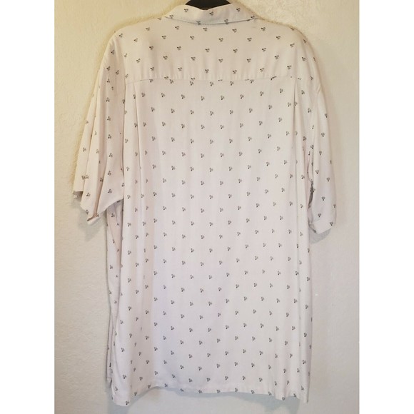 Boca Classics Islandwear 100% Silk Shirt, Short Sleeve Sz XXL - Picture 9 of 11